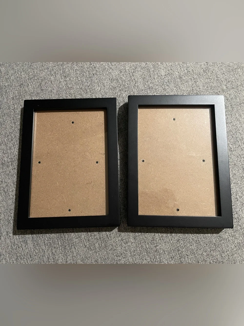 5x7 Black Photo Frame Set - Classic Wall Decor